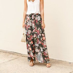 Floral Flowy Pants